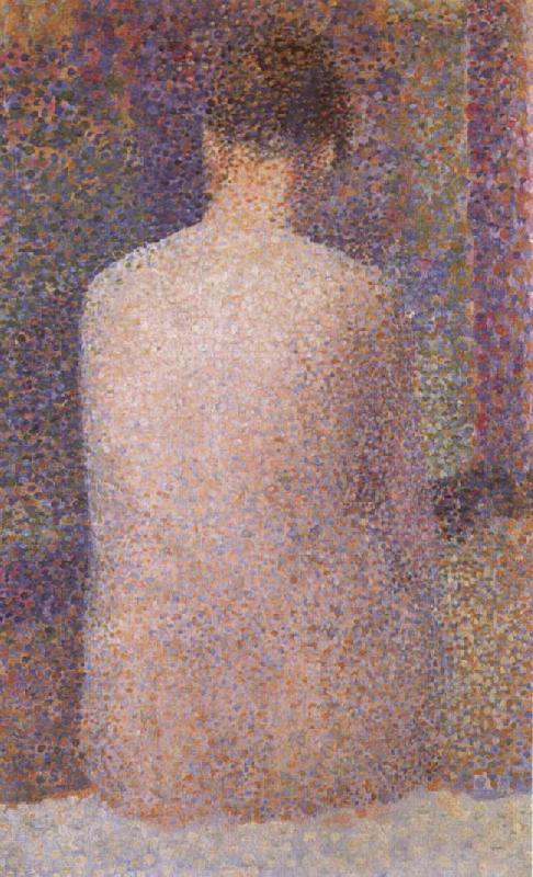 Georges Seurat Model Form Behind china oil painting image